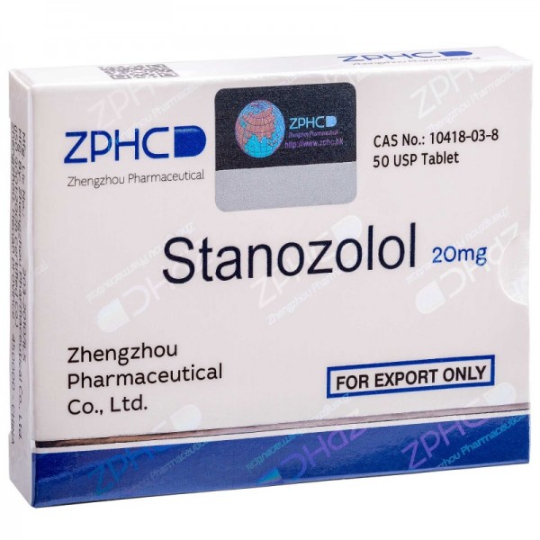 Станозолол от Zhengzhou Pharmaceutical (100таб\20мг)